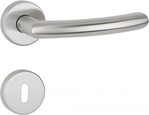 Hermat ZT Rosettengarnitur BB BASIC 04 60 Edelstahl matt