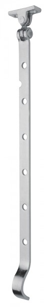 DENI Fenster-Feststeller 350 mm galv. verzinkt 4613