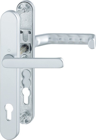 HOPPE Profiltür Türgriffgarnitur Liverpool ALU F1-2 für TS 67-72 mm