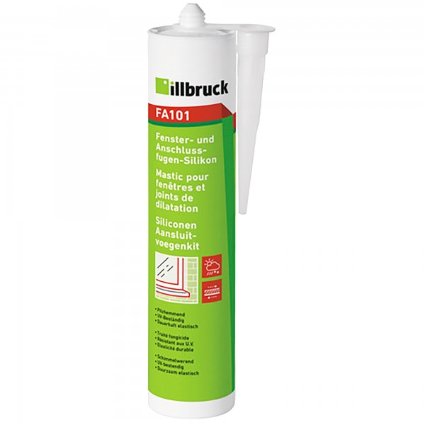 Illbruck FA101 Fenster / Anschlußfugen Silikon 310 ml schwarz
