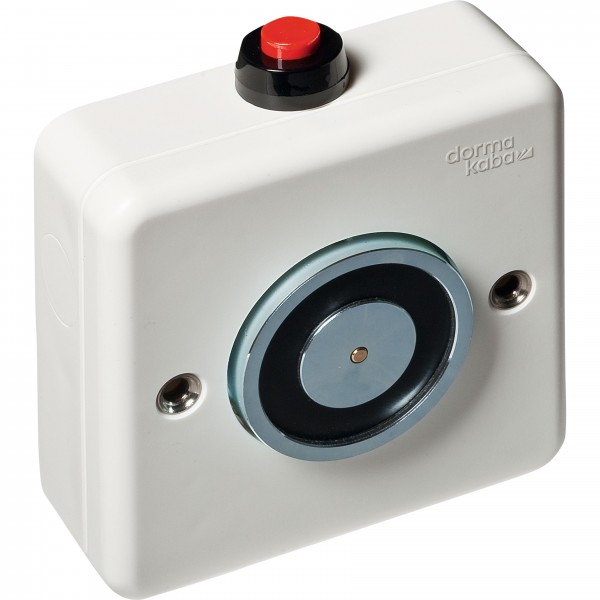 Dorma Elektromagnete EM 500 A weiß Aufputz - Wandmontage 24 V AC/DC