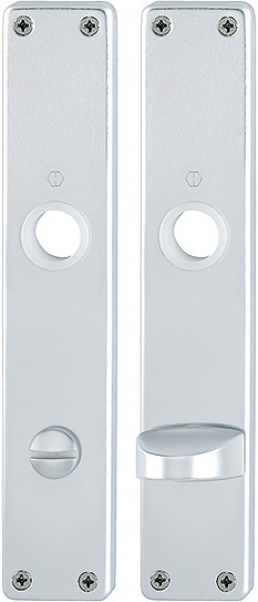 Hoppe Bad Langschild London F1 Aluminium natur SK/OL 202SP
