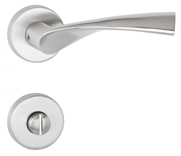 Hermat Bad Rosettengarnitur TWIST ER 60 Edelstahl matt