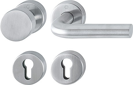 Hoppe FS Wechselgarnitur Bonn PZ F69 Edelstahl matt FS-E58/42H/42HS/150