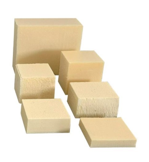 gelbrot Transportpolster XPS 48x48x50 mm, weiß Karton a 900 Stück