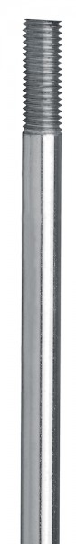 DENI Rundstange 10 mm Drm Stahl glav. verz. beids. Gewinde M10 2500 mm 7091