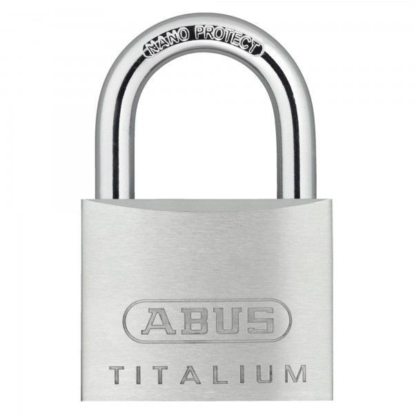 ABUS Vorhängeschloß Nr. 64TI/50 TITALIUM gleichschl. Nr. 6513