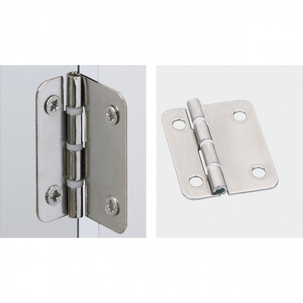 Hettich Falttürscharnier 625 zum Anschrauben Stahl passiviert