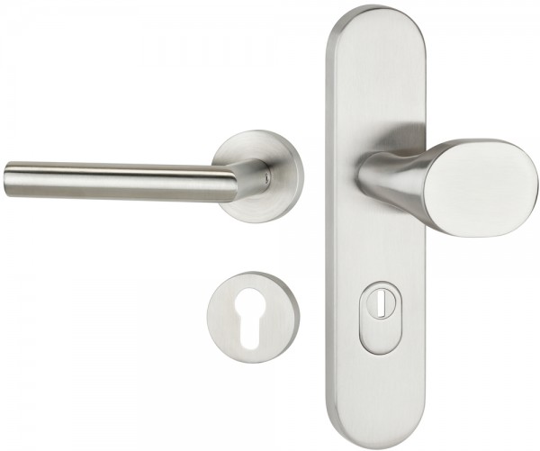 Hermat ZT-EN2-Kombischutzwechselgrt. BASIC 02 (1802) Oberfl. 60 (Edelstahl matt)