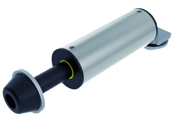 gelbrot Türaussteller für Wandtaschenmontage