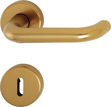 Hoppe ZT Drückergarnitur Paris OB F4 Aluminium bronze 138L/42KV/42KVS