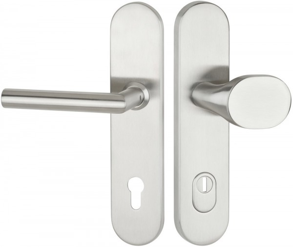 Hermat HT Schutz Wechselgarnitur ZA BASIC 02 OF 60 Edelstahl matt PZW 92 mm ES1