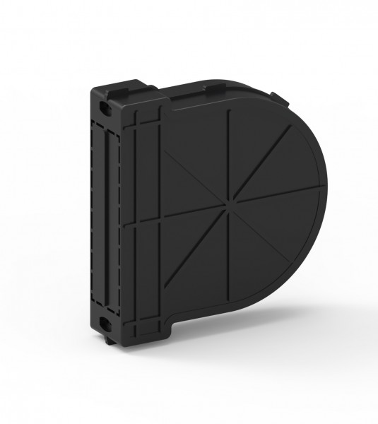 Kunststoff-Mauerkasten Standard runde Form