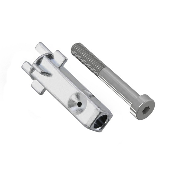 Hettich CADRO Set Universalverb+Schraube M5X35vz