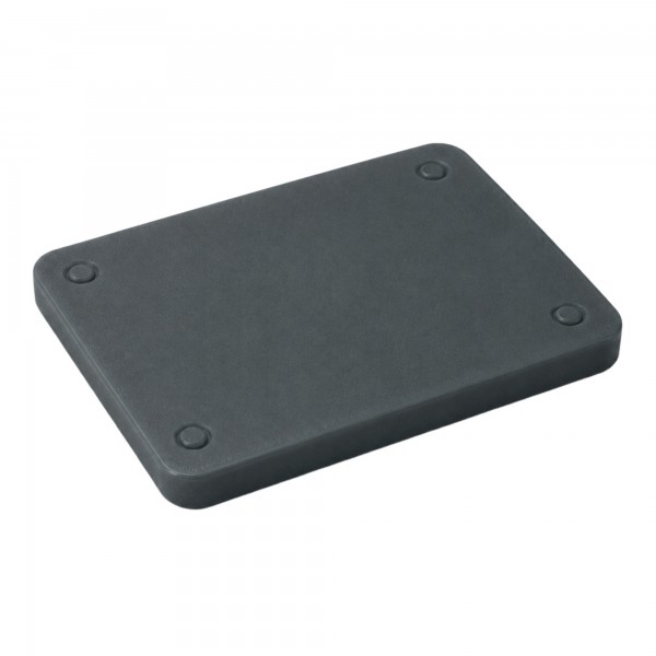 gelbrot Unterlegplatte 53 x 66 x 15 mm Kunststoff grau a 250 Stück