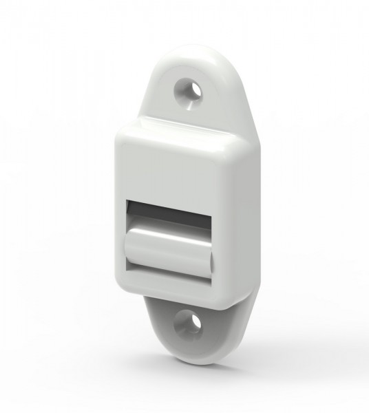 Mini-Leitrolle mit Bürste und Haube weiß Nr.