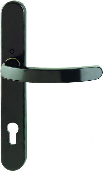 Hoppe Innenhalbgarnitur Luxembourg F8707 Aluminium braun seidenglanz 92 PZ