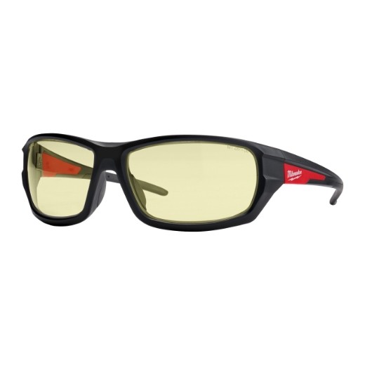 Milwaukee Perfomance Schutzbrille Fbt. gelb