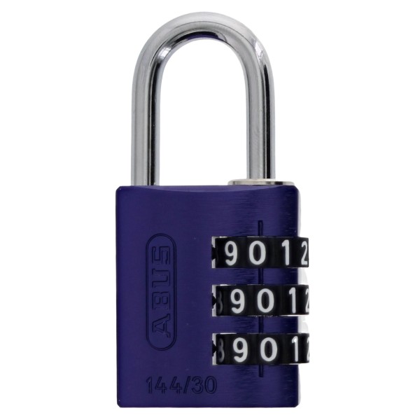 ABUS Hangschloss 144/30 lila Lock-Tag
