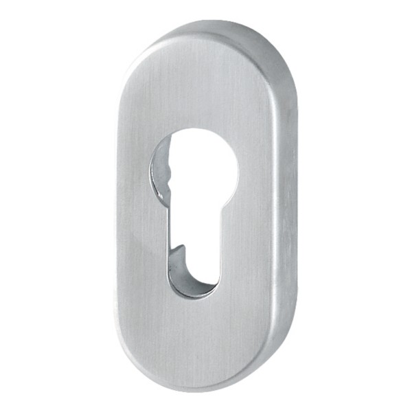 Hoppe Schlüsselrosette innen F69 Edelstahl matt PZ E55S