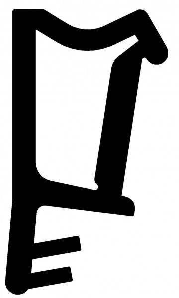 Roto Überschlagdichtung SP 103 a weiß Spule a. 200 mtr