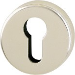 Hoppe Schlüsselrosette F2 Aluminium neusilber PZ 42KVS