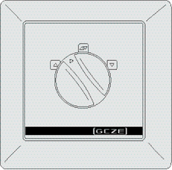 GEZE AS500 Lüftertaster / schalter LTA-LSA unter Putz