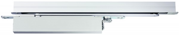 GEZE E-Gleischiene Boxer silberfarbig