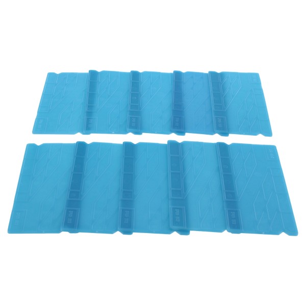 greenteQ Verglasungsklotz 100x46x2 Set a 1000 Stück Farbe blau