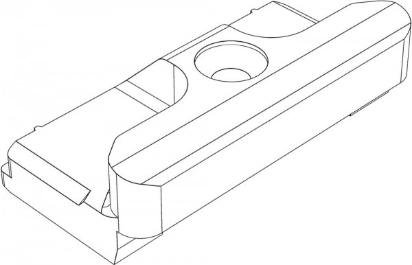 Winkhaus Schließblech WSK 192 silber