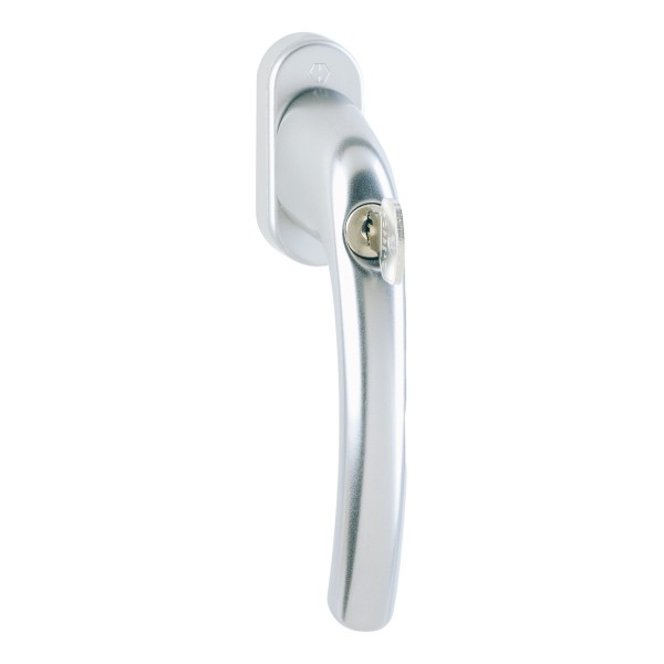 Hoppe Fenstergriff Tokyo 0710S/U26 abschlb. VK 7/40 F1 ohne Schrauben