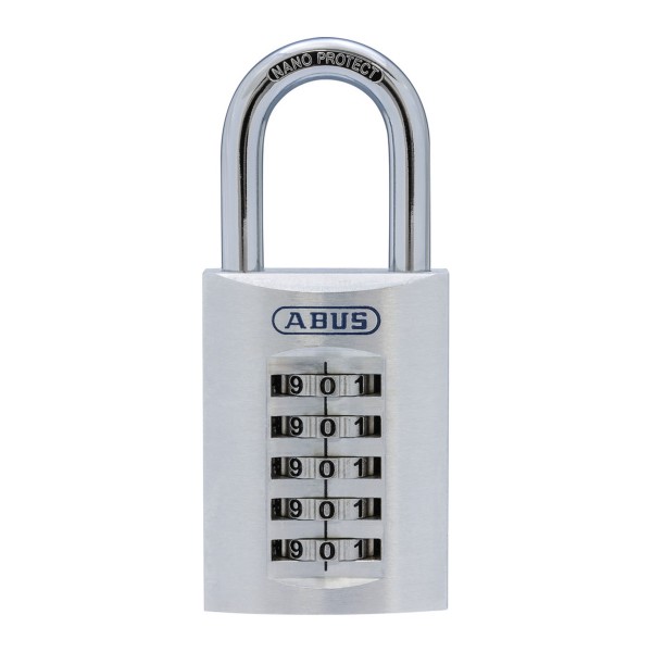 ABUS Vorhangschloss 183AL/45 Aluminium Zahlenschloss mit 5-stelligen Zahlencode