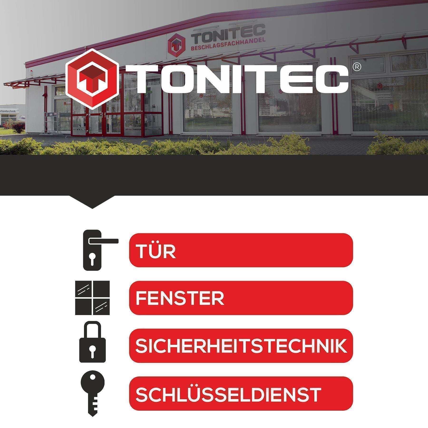 ABUS TEC440 Profielcilinder – Dubbel 30/35 Mm, Met 6 Sleutels, Nood- En Gevarenfunctie, Titalium, Incl. Codekaart En Bevestigingsschroef