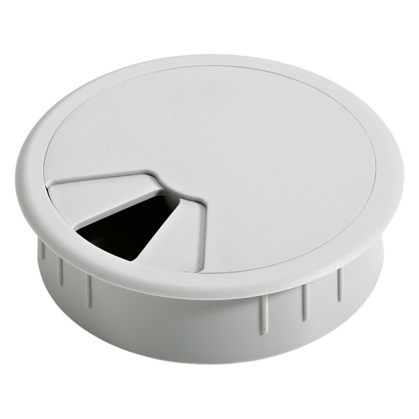 Hettich Abdeckung für Kabelausschnitte grau