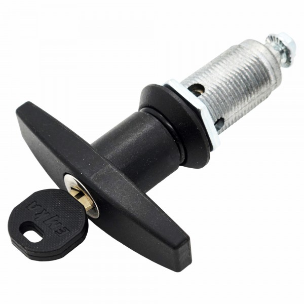 [BA] Emka T-Griff 1000-U00562 m. 1 Schlüssel Schließung EK495 GH-Maß 40 mm schwarz
