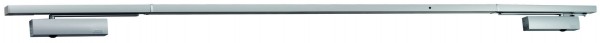 GEZE R-ISM Gleitschiene durchgehend weiss RAL 9016