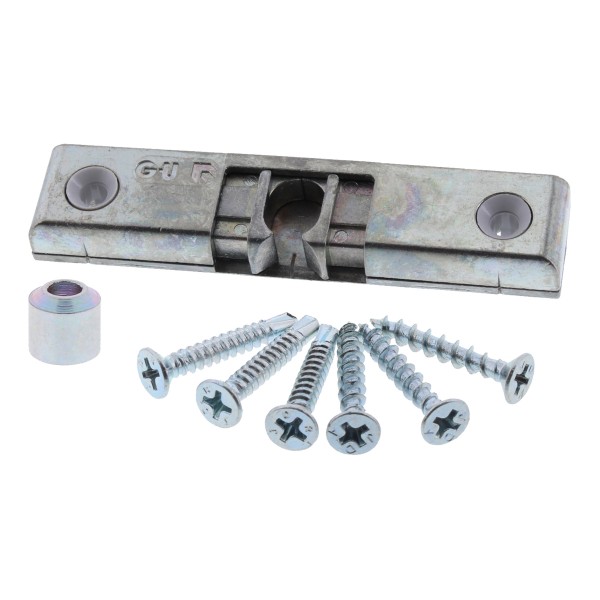 GU Türschnäpper Balkontürschnäpper 17229 K-17229-00-0-1 inkl. Hülse inkl. Tonitec Schraubenset