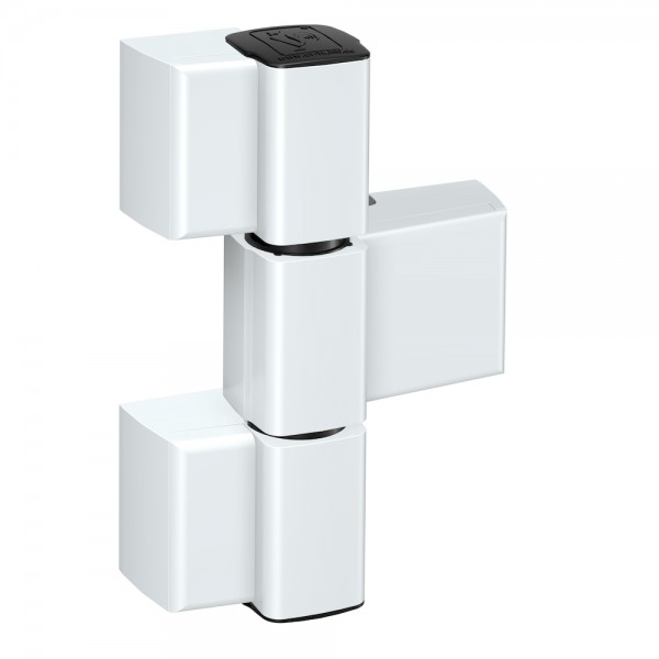 Dr. Hahn Türband Serie 60AT, 3-teilig, 62,5-20,5/42, weiss