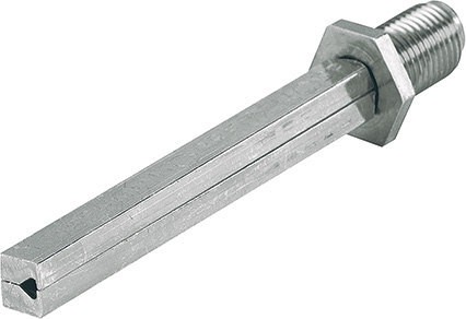 HOPPE FDW Profilstift M12 8 x 120 mm Eisen verzinkt