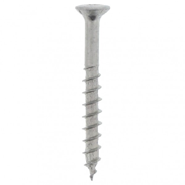 Fensterbauschraube FEX Typ H 4,0 x 35 mm Senkkopf silber