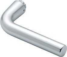 HOPPE Türgrifflochteil Bonn F1 Aluminium natur 150 8 mm SST