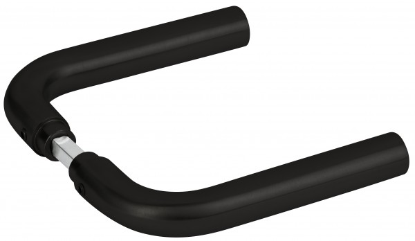 Hermat ZT-Drückerpaar 1803 BASIC 03 Oberfl. 74 Classic Black, ähnl. RAL 9005