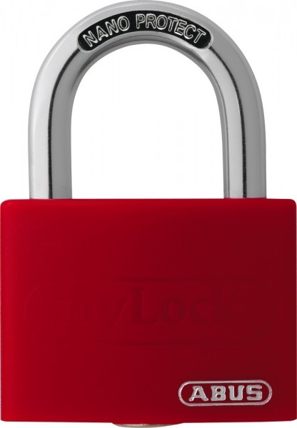 ABUS Hangschloss T65AL/40 rot Lock-Tag