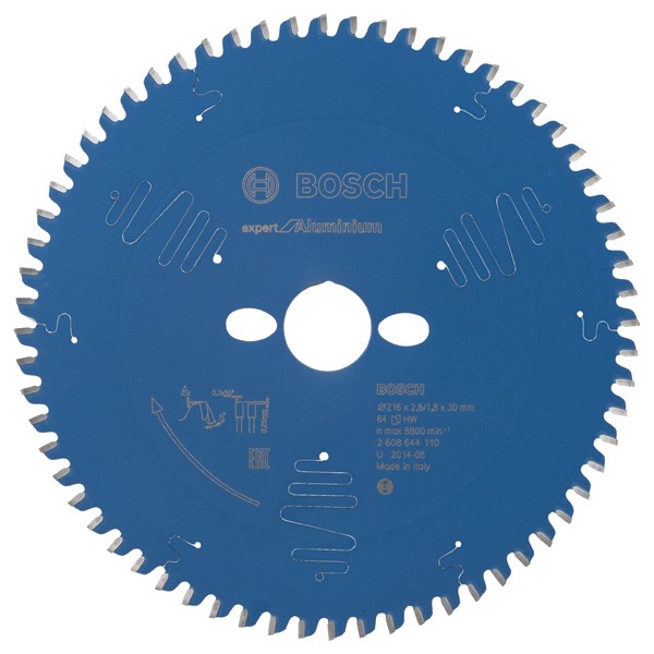 Bosch Kreissägeblatt Expert ALU 216 x 30 x 2,6 mm