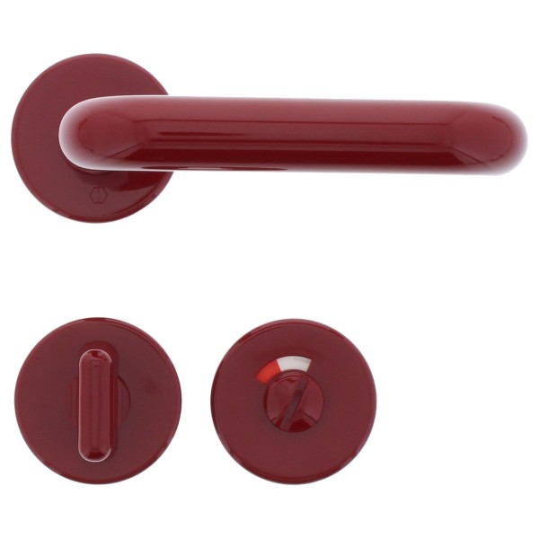 Hoppe Rosetten-Garnitur Paris K138/15/15S F3003 rubinrot