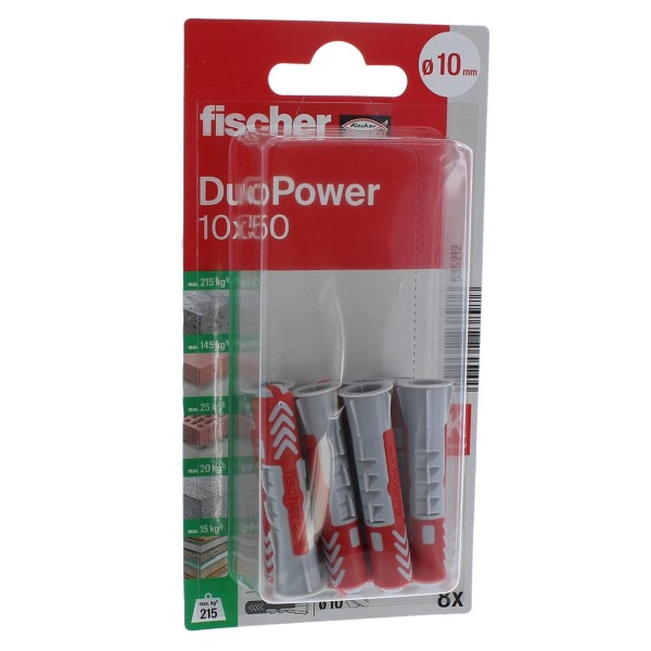 Fischer DUOPOWER 10x50 Inhalt: 8 Stück