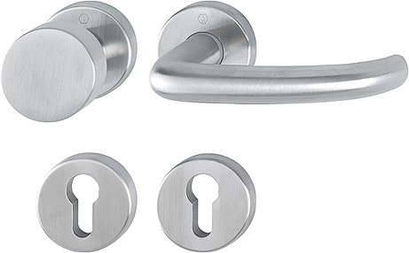 Hoppe Wechselgarnitur San Francisco F69 Edelstahl E58/42KV/42KVS/1301Z PZ