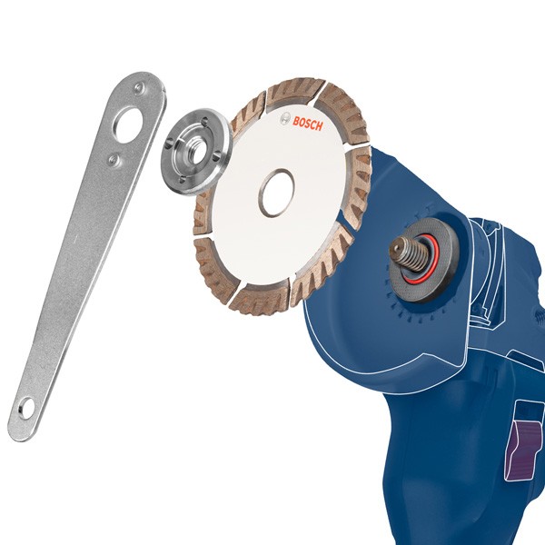 Bosch Fächerschleifscheibe BfM,125mm,K40,1x Flap best for Metal