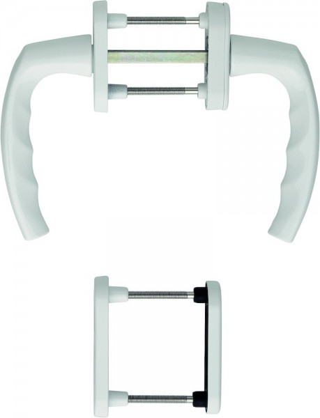 HOPPE Balkontür Rosettengarnitur Atlanta F9016 12 mm Nocken TS 73 - 83 mm