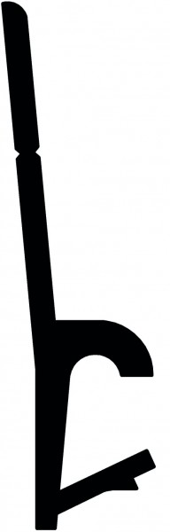 Roto Stulpdichtung S 6600 e schwarz Scheibe a. 200 mtr